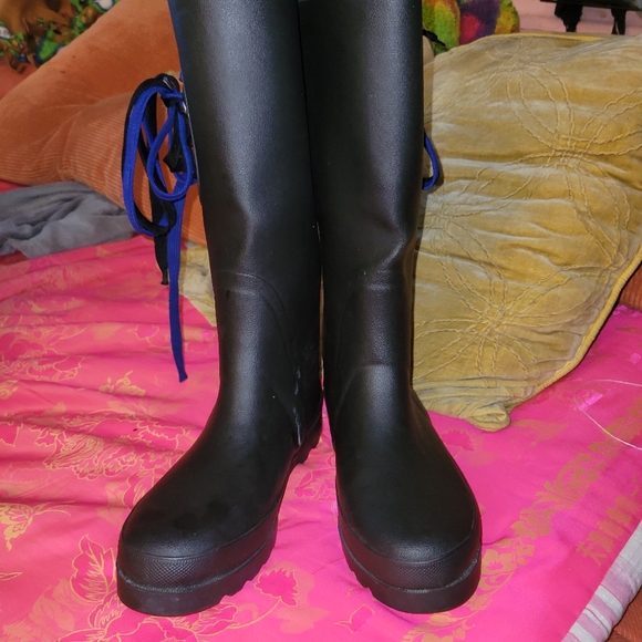Chocolat blu rain boots sze 10 - Picture 6 of 7